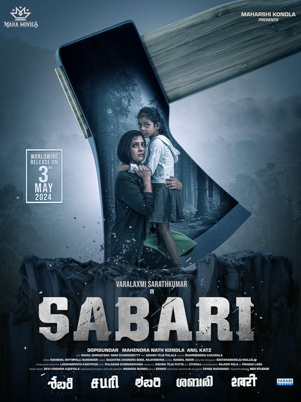 Sabari (2024) Hindi Dubbed Full Movie Watch Online HD Print Free Download